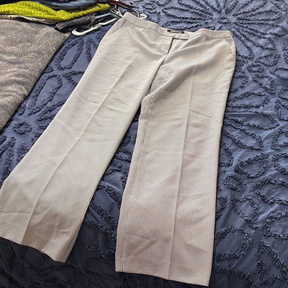 Kasper Women’s Gray Striped Pants